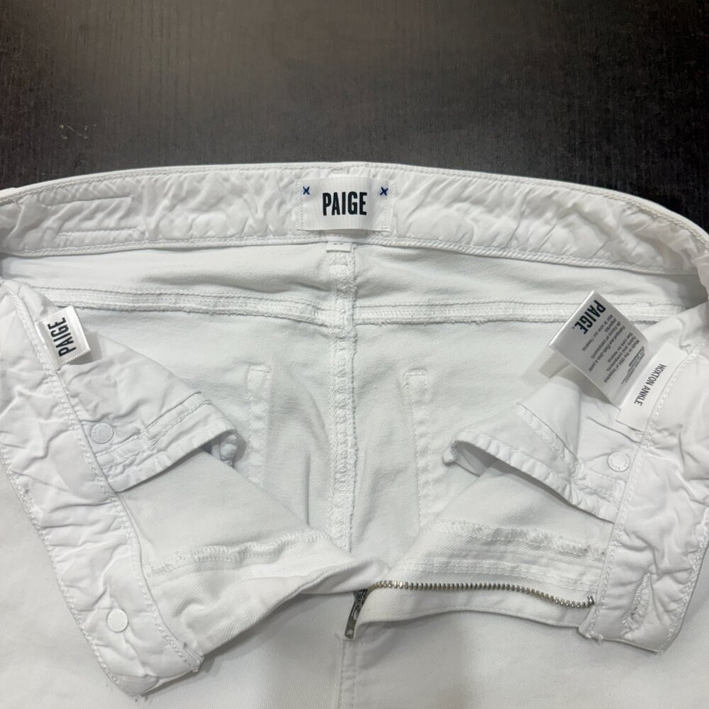 PAIGE White Skinny Jeans | Women’s Designer Denim | Size 29 - Picture 4 of 9